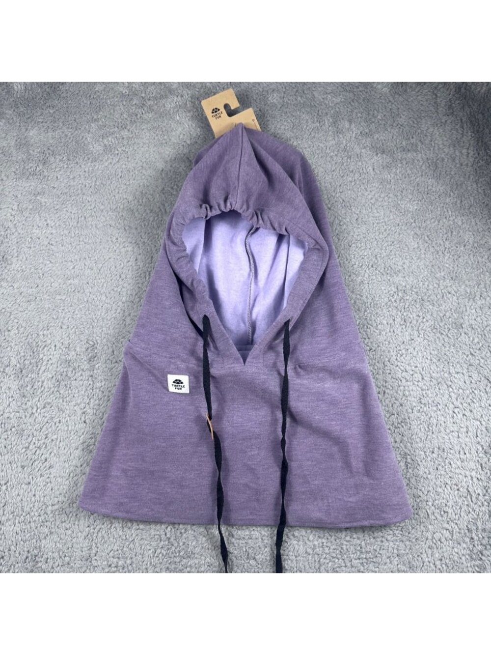 Comfort Luxe All-Mountain Overhood Plum Hooded Neck Warmer For Adults